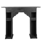 Kamin Schwarz 125x28x101 cm von Clayre & Eef.