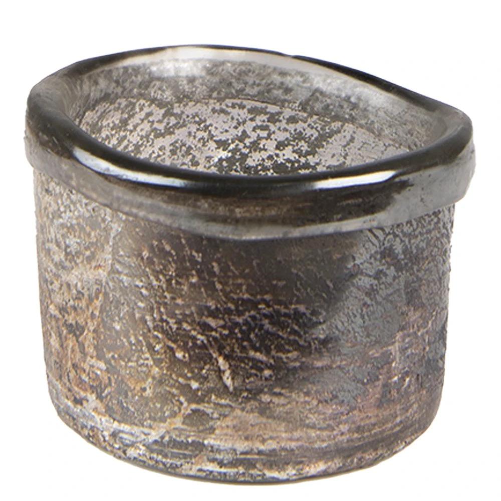 Tealight holder Ø 8x6 cm by Clayre & Eef.