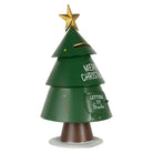 Christmas decoration letterbox Ø 18x35 cm Green metal by Clayre & Eef.