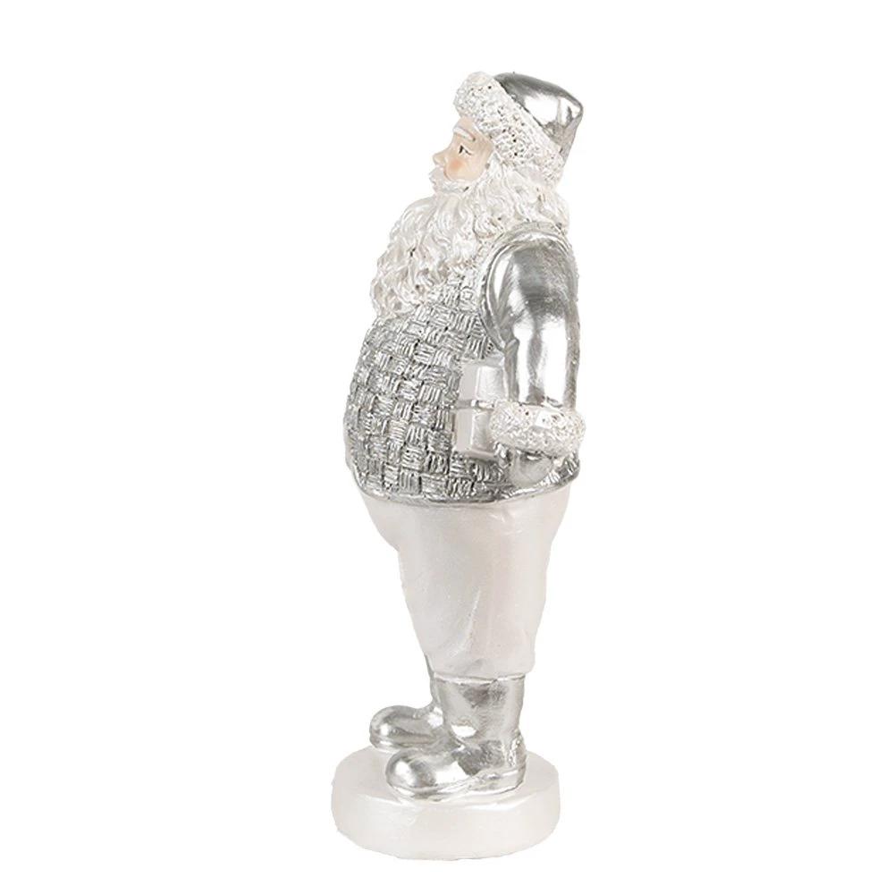 Decoration Santa Claus 8x6x16 cm by Clayre & Eef.