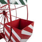 Weihnachtsdekoration Riesenrad aus rotem Metall von Clayre & Eef.