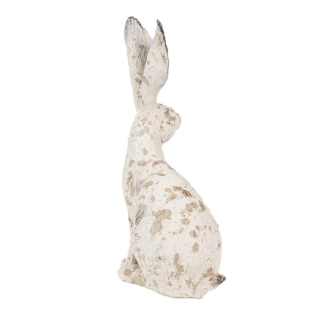 Bild Hase 26 cm Beige Polyresin Osterdekoration von Clayre & Eef.