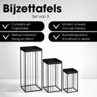Side table Beth Black by Mica Decorations