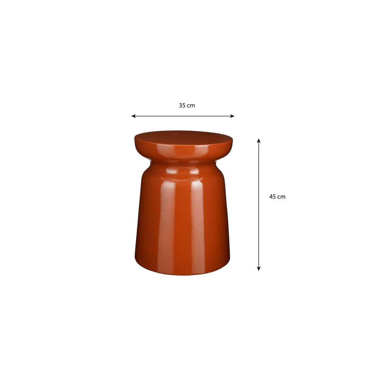 Side table Stage Orange by Mica Decorations