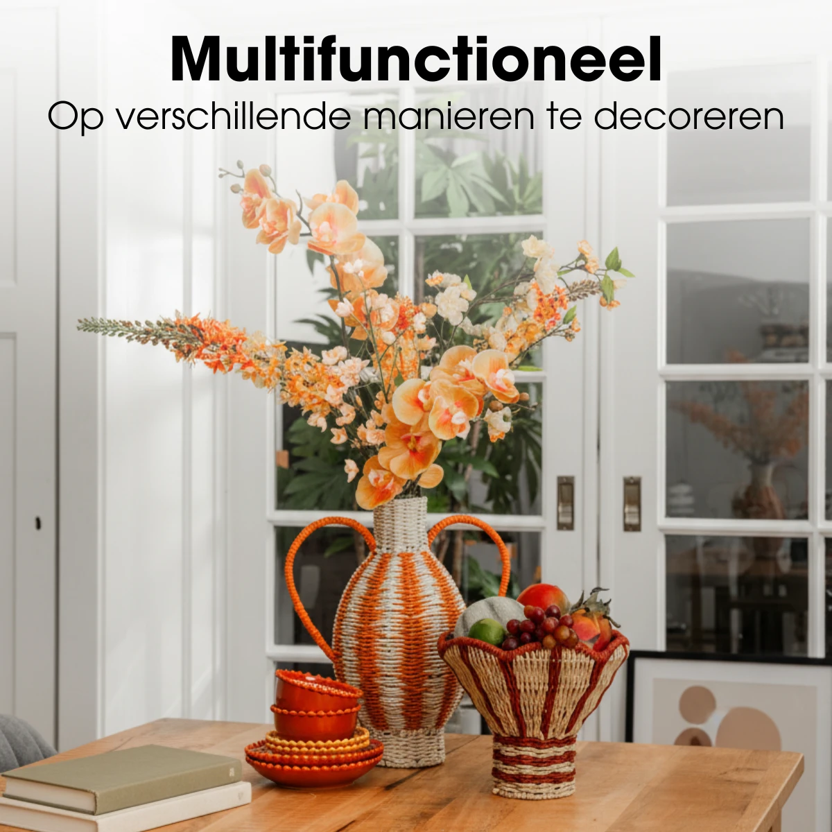 Vase Orange by Mica Decorations