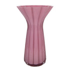 Vase Ø 14x23 cm aus rosa Glas von Clayre & Eef.