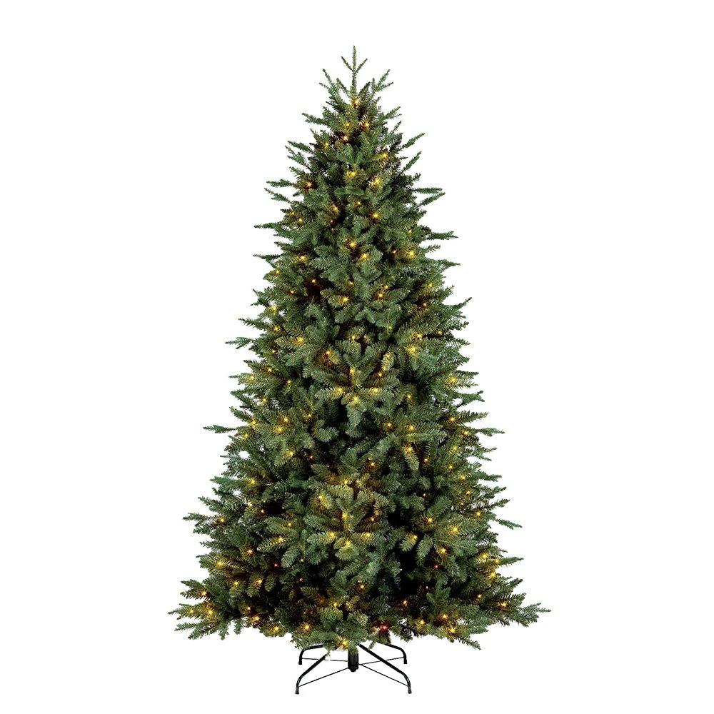 Christmas tree green, plastic Ø 137x240 cm by Clayre & Eef.
