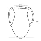 Decorative vase Cambridge Green by Mica Decorations