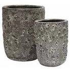 Plantenpot - Fuji oceanic coral set Ø36/26 x H45/35 cm (set van 2 stuks) by Vase The World
