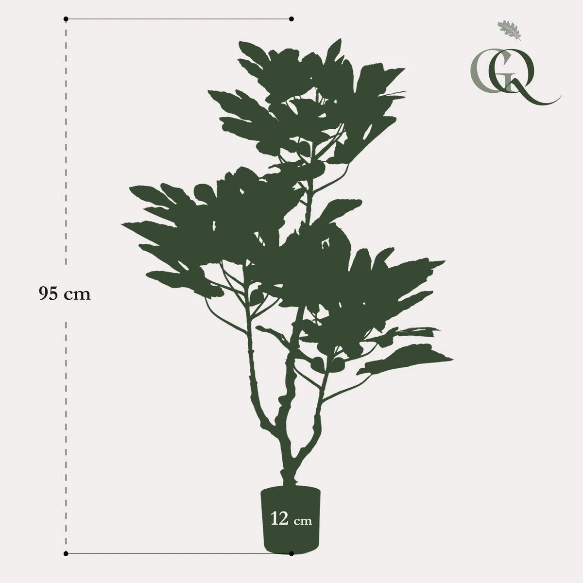 Art plant - Ficus Carica - Figen Tree - 95 cm by Green boutiQ