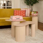 Side table Lux Light brown by Mica Decorations