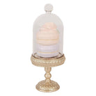 Decoration Image Macarons Ø 7x17 cm Gold-colored Plastic by Clayre & Eef.