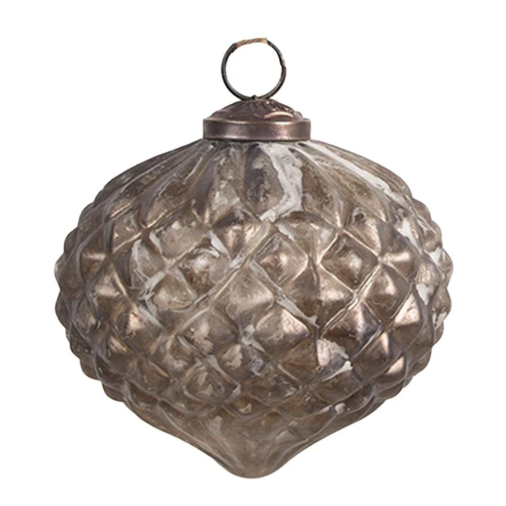 Christmas ball Ø 8x8 cm by Clayre & Eef.