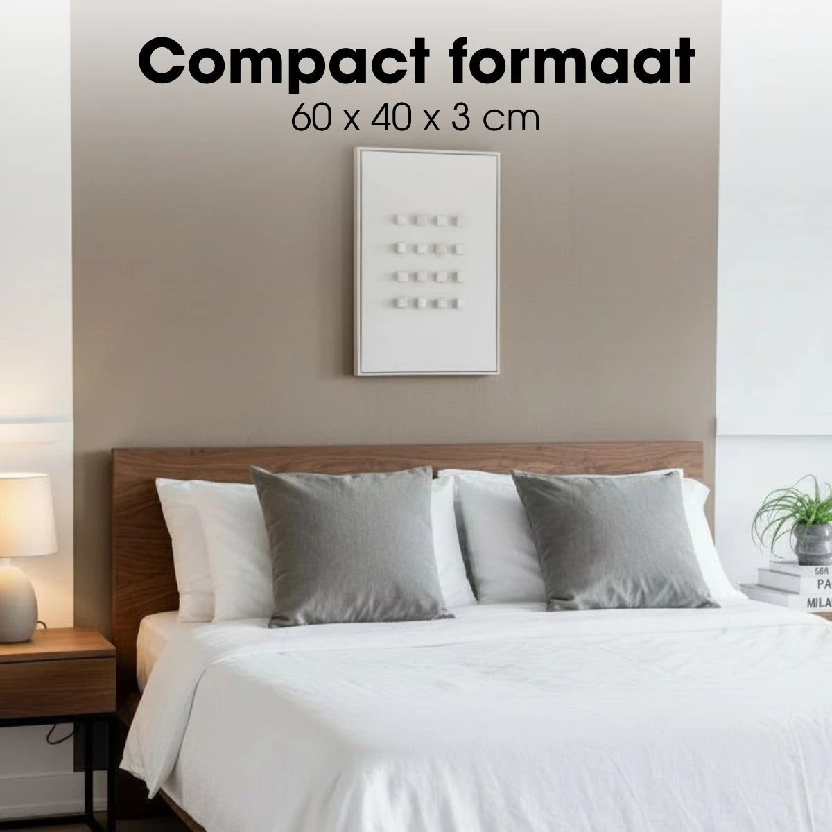 Wall decoration Off-white by Mica Decorations