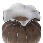 Vase Ø 16x21 cm Brown Glass by Clayre & Eef.