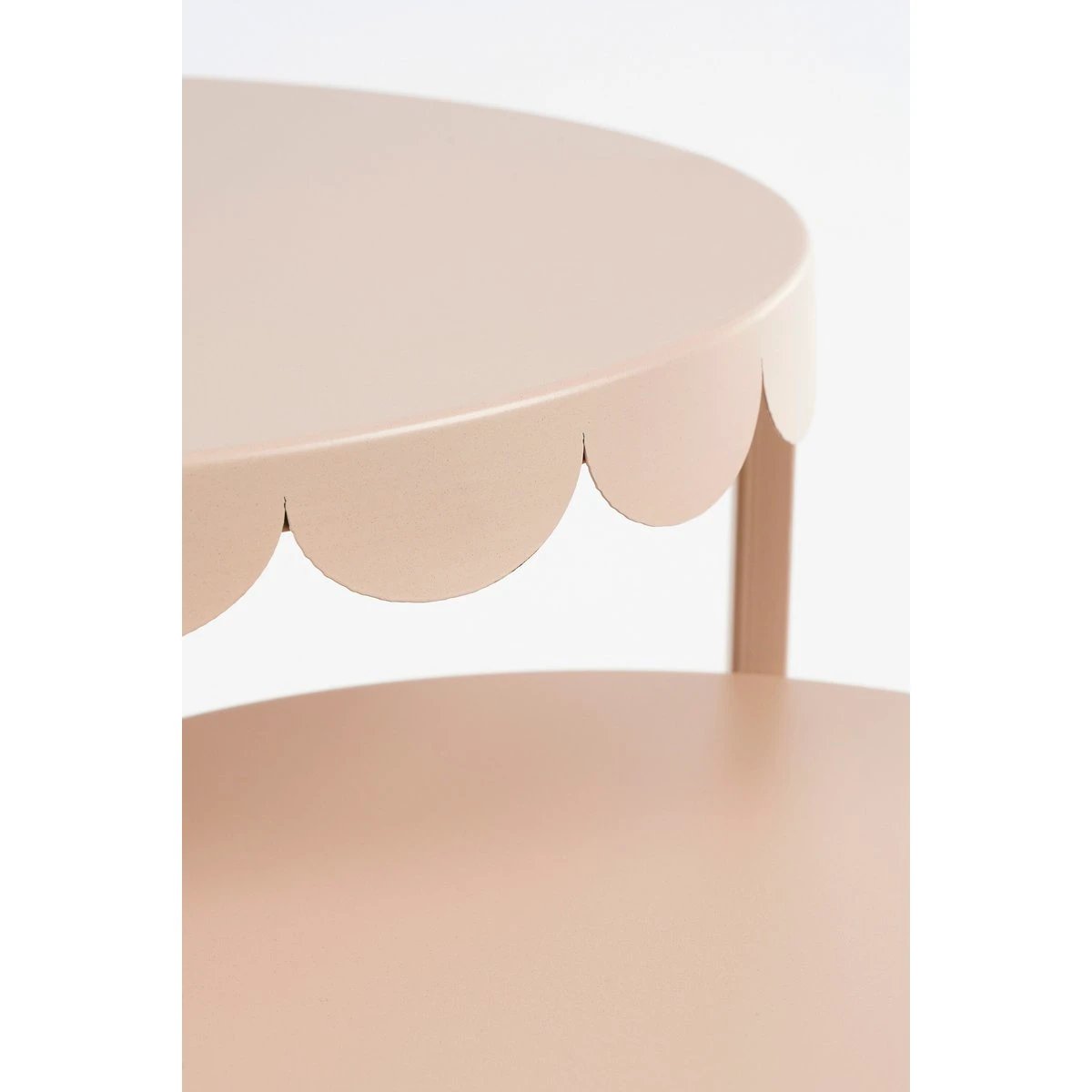 Side table set Lara Light Pink by Mica Decorations