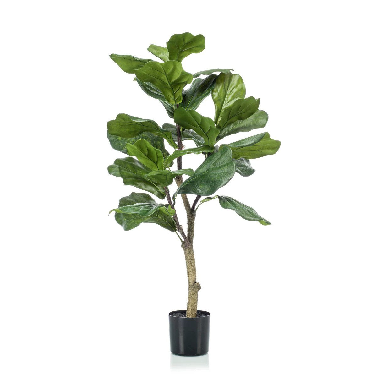 Kunstpflanze – Ficus Lyrata – Tabakpflanze – 90 cm von Green boutiQ