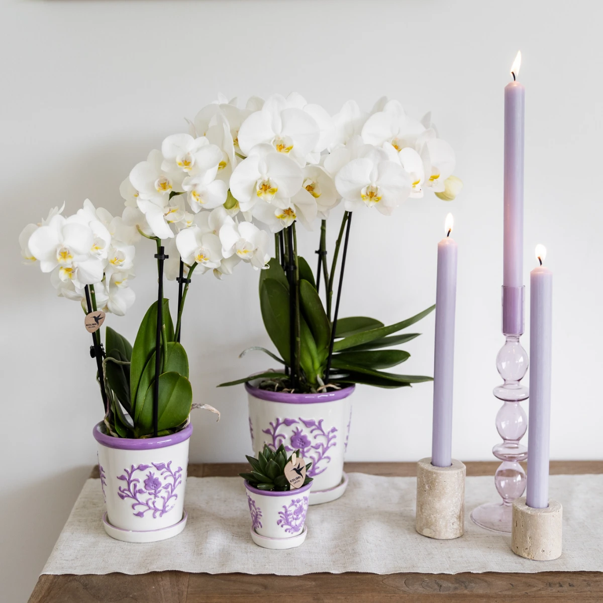 Kolibri Home I Malaga pot - Lilac - Ø9cm by Kolibri Company