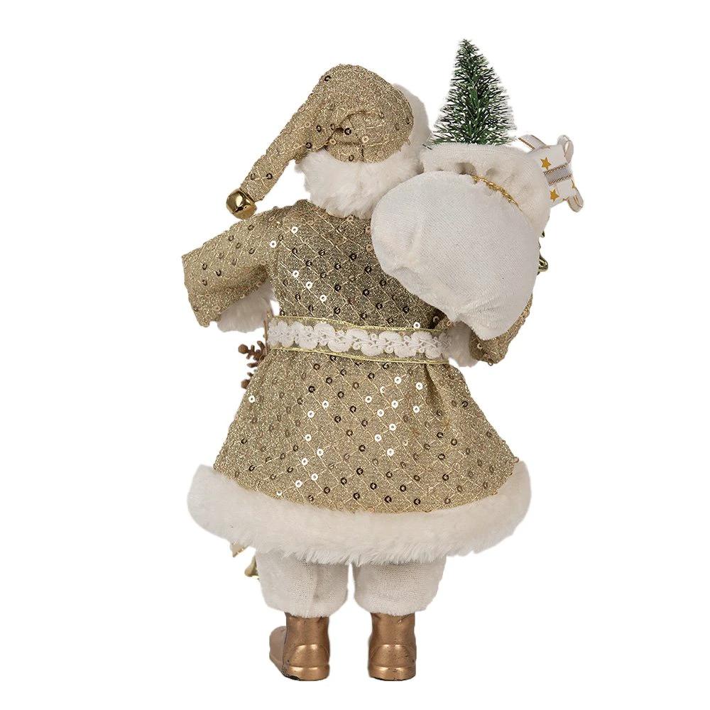 Decoration Santa Claus 17x10x27 cm by Clayre & Eef.