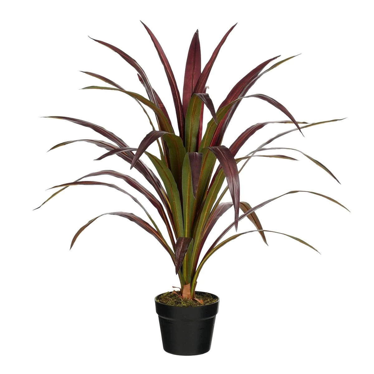 Artificial Plant Banana Tree Red by Mica Decorations