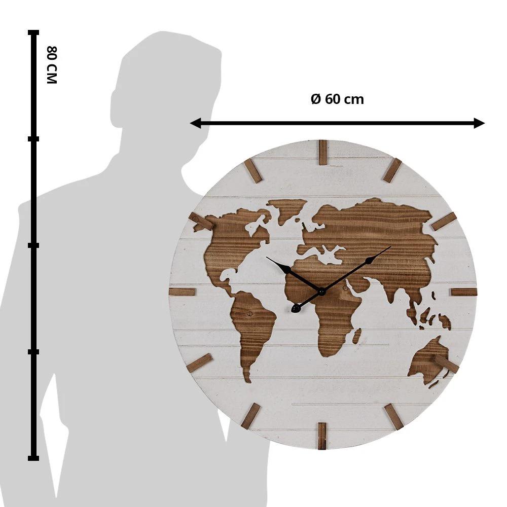 Wall clock Ø 60x4 cm / 1xAA by Clayre & Eef.