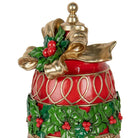 Christmas Decoration Image Bell Ø 32x41 cm Red Plastic by Clayre & Eef.