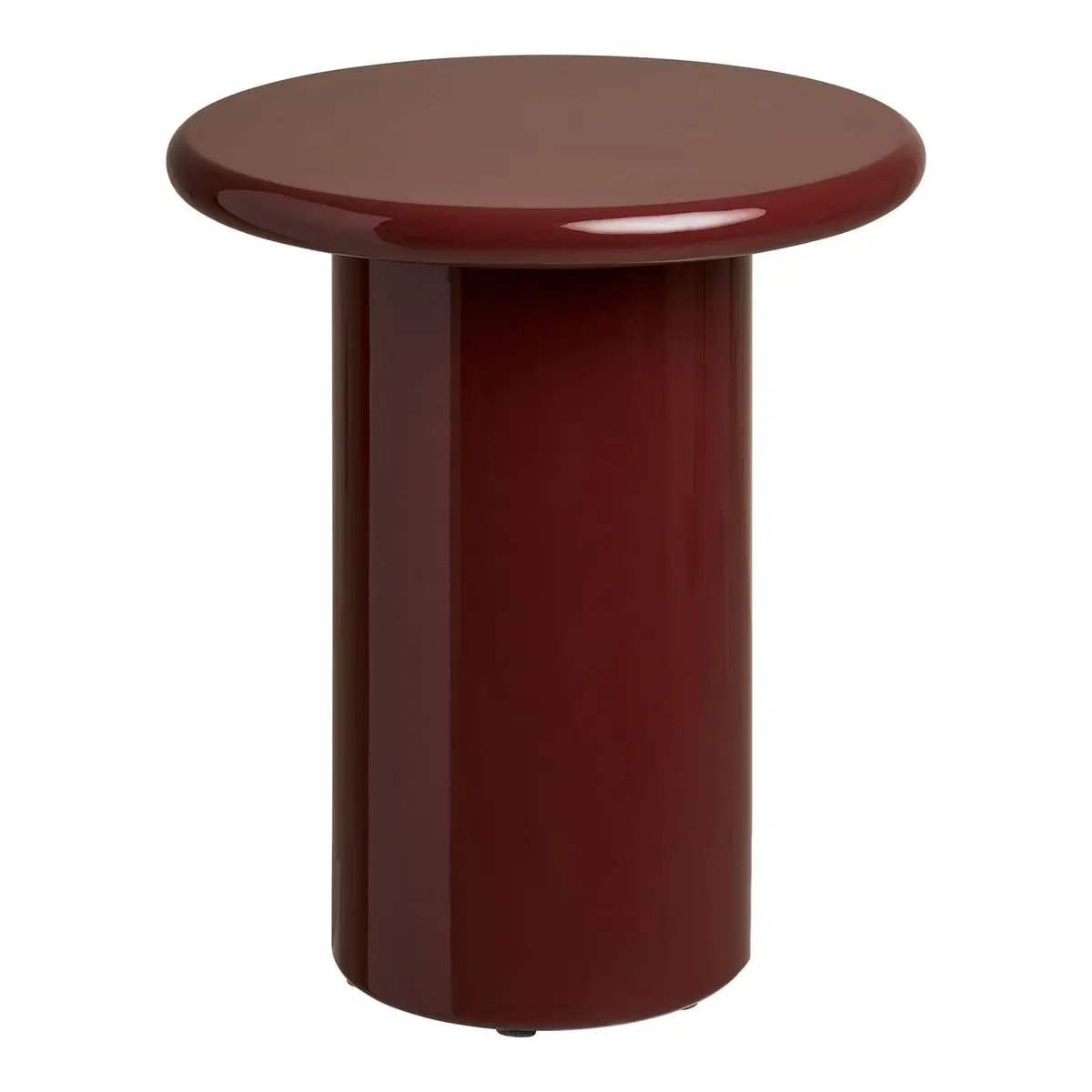 Otago Side table, bourdeaux, ø45x50 cm by EMIRELLE