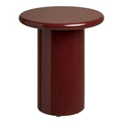 Otago Side table, bourdeaux, ø45x50 cm by EMIRELLE