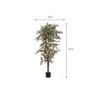 Artificial plant Ficus Green by Mica Decorations