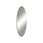 Jersey Mirror - Brass Look, Steel, Ø40cm by EMIRELLE