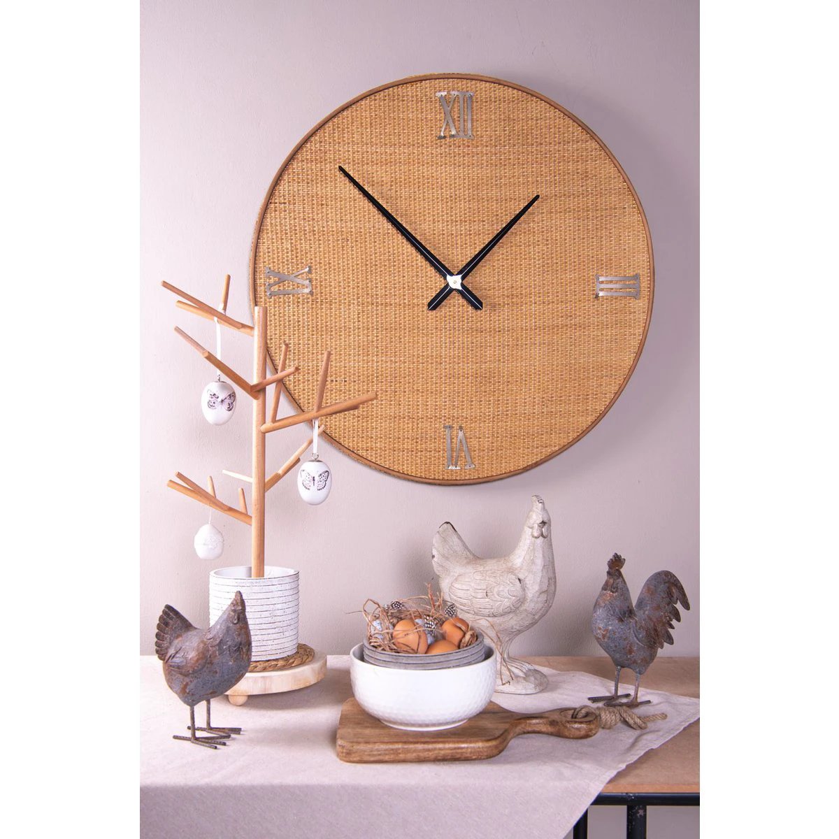 Image Haan 19x9x24 cm Gray Brown Polyresin Home accessories by Clayre & Eef.