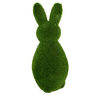 Decoration Statue Rabbit Ø 10x25 cm Green Plastic by Clayre & Eef.