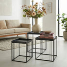 Side table Beth Black by Mica Decorations