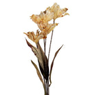 Artificial flower 8x5x60 cm Beige Plastic by Clayre & Eef.