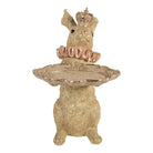 Dekorationsstatue Hase 31x20x33 cm Beige Kunststoff von Clayre & Eef.