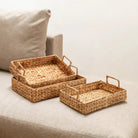 Tray BESAKIH made of Water Hyacinth (3 sizes) by Soeji