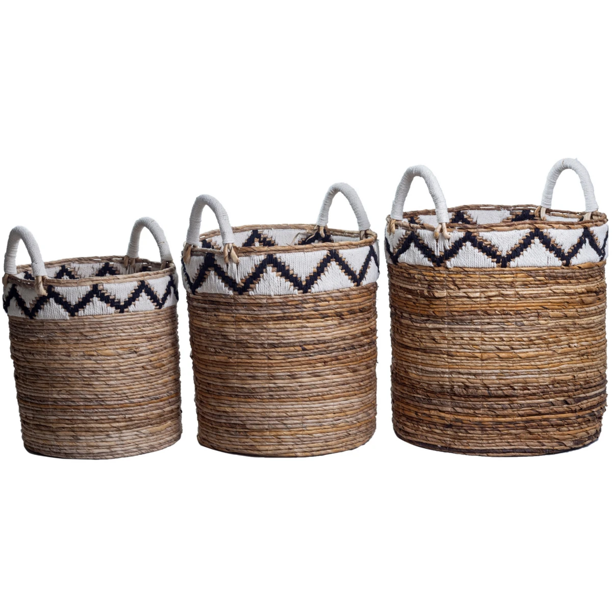 Basket | Laundry Basket | Plant Basket DALU made of Banana Fibre (3 sizes) by Soeji