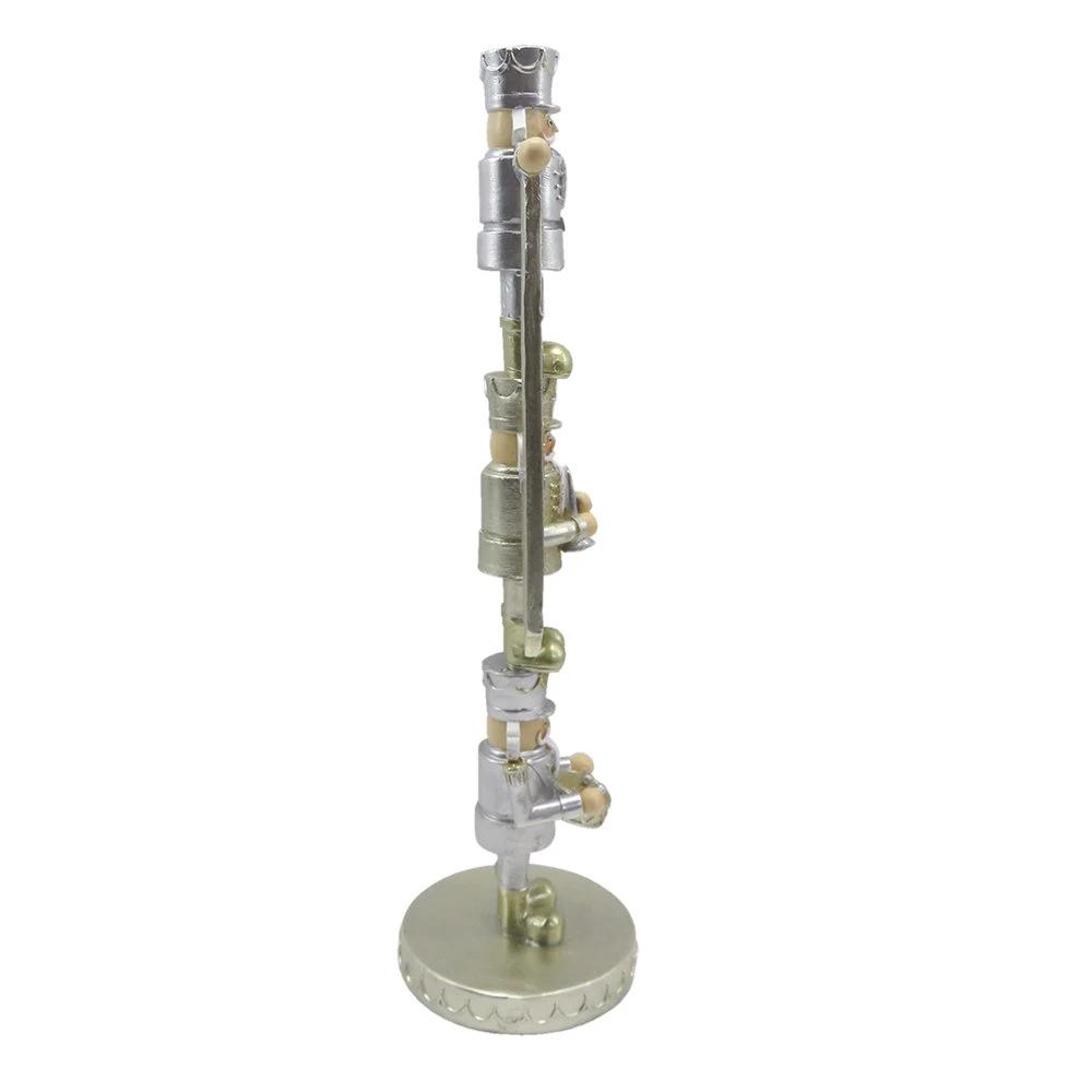 Decoration nutcracker 10x8x30 cm by Clayre & Eef.