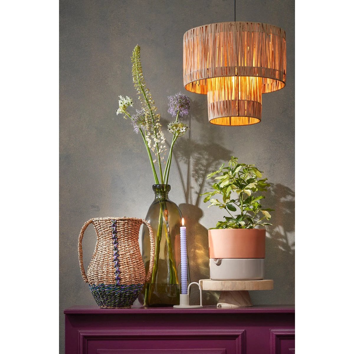 Decorative vase Cambridge Green by Mica Decorations