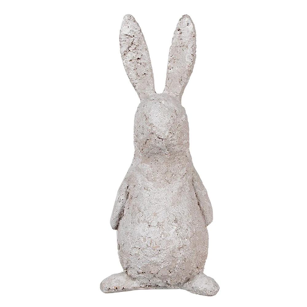 Decoration rabbit 11x11x26 cm by Clayre & Eef.