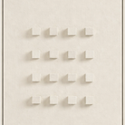 Wall decoration Off-white by Mica Decorations
