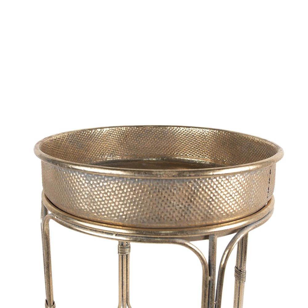 Side table (set of 2) Ø 47x58 / Ø 38x48 cm by Clayre & Eef.