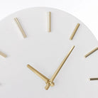 Wall clock Brixen White by Mica Decorations