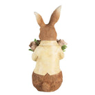 Dekorationsbild Hase 39 cm brauner Kunststoff von Clayre & Eef.