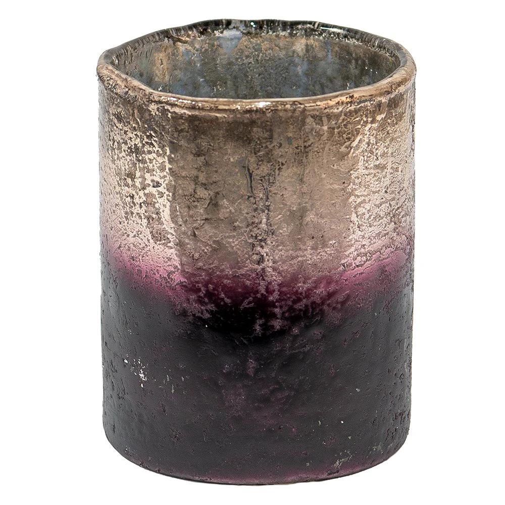 Tealight holder Ø 9x11 cm by Clayre & Eef.