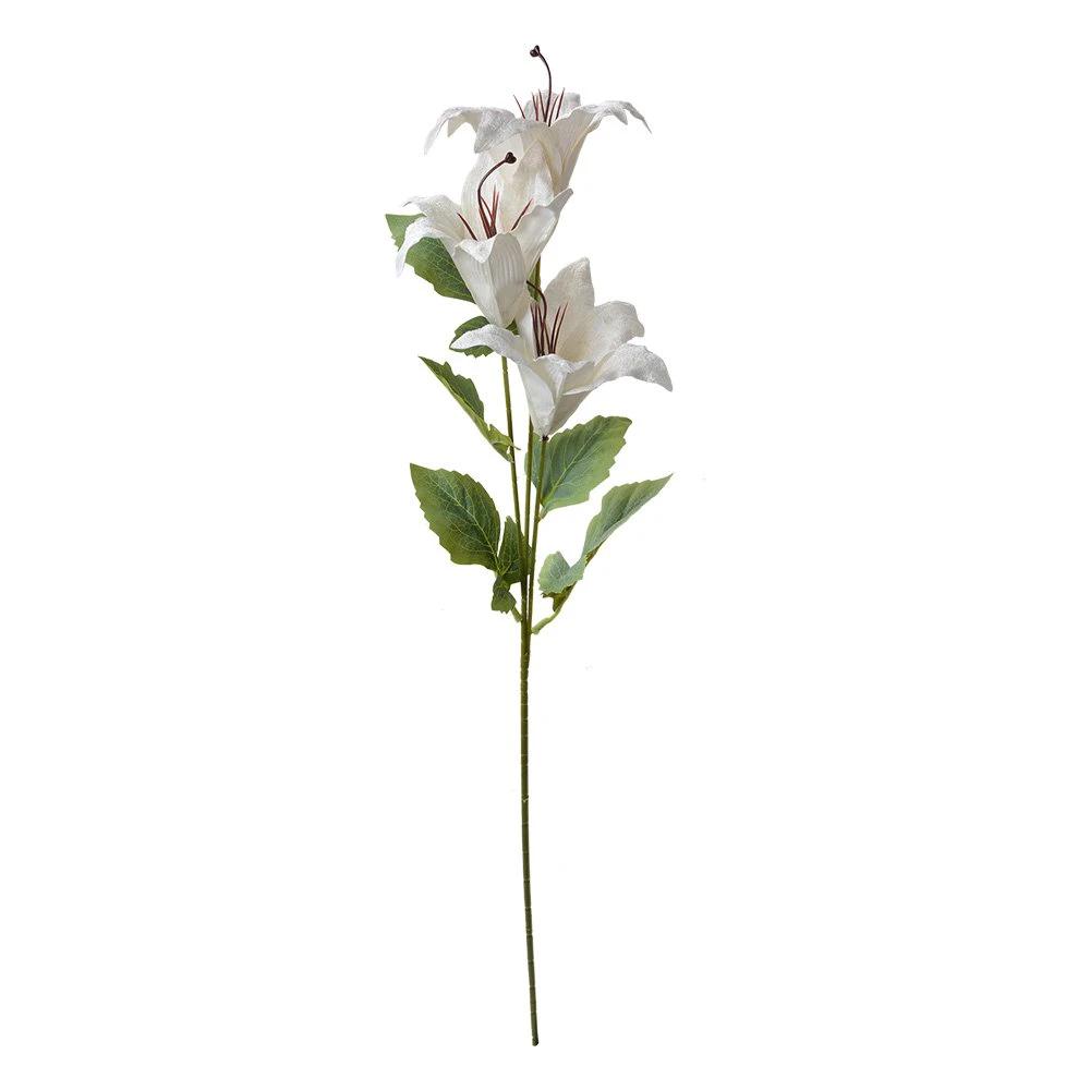 Dekorativer Zweig mit Blumen 15x10x72 cm von Clayre & Eef.