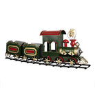 Christmas decoration image train 77x15x31 cm green metal by Clayre & Eef.