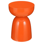 Elliott Orange side table by Mica Decorations