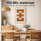 Wall decoration Brown by Mica Decorations