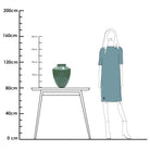 Vaas - Tugela Pastel Green by Vase The World
